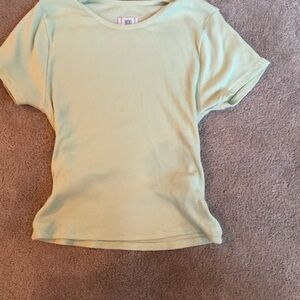 BDG Mint Ribbed Tee